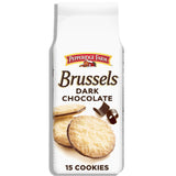 Pepperidge Farm Brussels Dark Chocolate Cookies – Portion-Controlled Indulgence for the Bedtime Reading Ritual, Calming Nightcap Treat