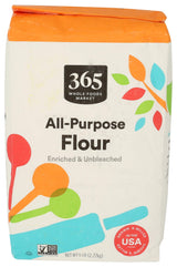 365 by Whole Foods Market All Purpose Flour Unbleached for Calm Mindful Home Baking Pantry