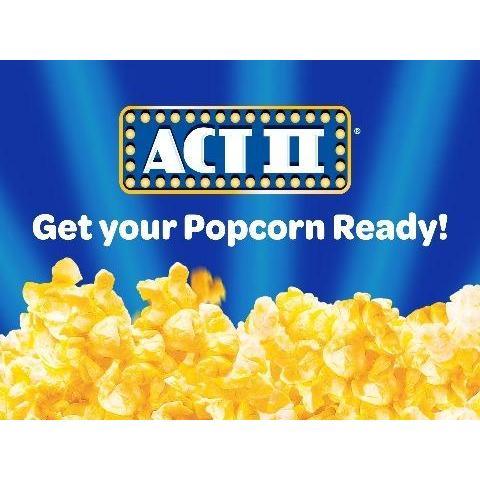 Act II Popcorn Butter 12-Bag Box – Fiber-Rich Mindful Snacking for Stress Relief and Calming Nightly Rituals at Home