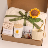 Anforsun Sending Sunshine Wellness Box – Recovery and Rest Gift Basket for Healing at Home