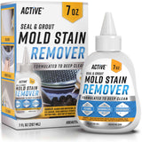 ACTIVE Mold Stain Remover Gel – Low-Odor Formula for Safer Family Bathroom Use, 7 Fl Oz