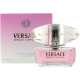 Versace Bright Crystal Eau de Toilette – Holiday Gift for Her, Ready-to-Wrap Designer Eau de Toilette in Signature Versace Box