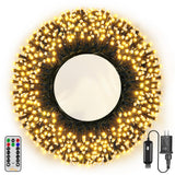 Ollny Halloween Lights – 110ft Seasonal Decor Gift for Her, 8-Mode Orange and Purple String Lights for Porch and Bedroom