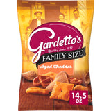 Gardetto's Aged Cheddar Snack Mix – Kid-Friendly Family Size Snack for Lunchboxes, Playdates & Home Pantry Stocking, 14.5 oz
