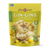 GIN GINS Original Ginger Chews – Hiking Backpack Ginger Candy for Trail Snacking and Nausea, 3oz Bag