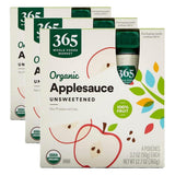 365 by Whole Foods Market Cinnamon Apple Pouches – Preservative-Free Lunchbox Snack for Worry-Free School Days