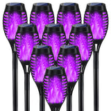Halloween Solar Flame Lights – Atmospheric Home Accent Light, ABS Housing & Warm Flicker