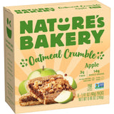 Nature's Bakery Vegan Snack Bars for School and Playdate – Nut Free Strawberry Oatmeal Crumble, 1.4 oz Bars