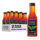 Pure Leaf Iced Tea Extra Sweet – Desk-Ready Caffeinated Drink for Focused Workdays