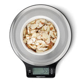 Amazon Basics Digital Food Scale with Multiple Units – Budget-Friendly Present for the Health-Conscious Home Cook, 11 lb Max