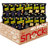 Smartfood Popcorn 40-Count Variety – Low Calorie, Low Carb Snack for Health-Conscious Snackers