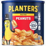 Planters Salted Peanuts Bulk Tin – Clean Three-Ingredient Snack for Wellness Routines and On-the-Go Nutrition