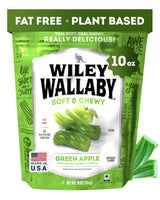 Wiley Wallaby Vegan Licorice Twists – Thoughtful Green Apple Snack Gift for Mom, Hostess & Candy Enthusiasts