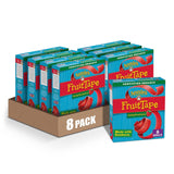 Annie's Organic Fruit Tape Swirly Strawberry – Lunchbox Snack for Kids, 6 Rolls of Gluten-Free Chewy Fruit Snacks