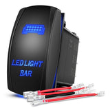 Nilight 90001B Laser-Etched Illuminated Switch – 2-Year Warranty Gift Pick for the Boat, ATV, or Motorcycle Enthusiast
