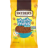 Snyder's of Hanover Itty Bitty Minis Pretzels – Wholesome Crunchy Pretzel Snack for Guilt-Free Family Pantry Stocking