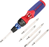 WORKPRO 12-in-1 Pocket Screwdriver – EDC Everyday Carry for Outdoor Hobbyists and Trail Crews