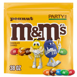 M&M'S Peanut Milk Chocolate Candy 38 oz – Office Break Room Snack Stock for Coworker Sharing