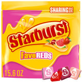 STARBURST FaveREDS Chewy Candy – Soft Fruit Chews for Baby Shower Candy Buffets and Piñata Fillers