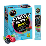 4C Energy Rush Stix Berry – Healthy Morning Routine Alternative to a Second Cup of Coffee, 18 Single Serve Berry Packets
