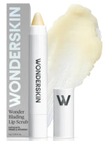 Wonderskin Lip Scrub – Camping Trip Beauty Essential, TSA-Friendly Sugar Lip Scrub Stick