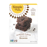 Simple Mills Almond Flour Brownie Mix – Shelf Stable Clean Label Dessert for Balanced Living