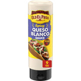 Old El Paso White Cheese Sauce Streamlined Drip-Free Cap for Clean Counter Tops