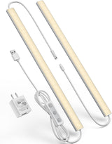 BRIGHTWILL Plug-in USB LED Bar – Shadow-Free Counter Light for Kitchens, Laundry Rooms, and Garage Workbenches