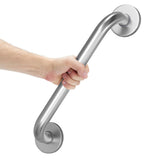 AmazerBath Brushed Nickel Shower Bar – Intentional Aging-in-Place Hardware, No Clutter