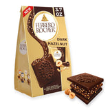 Ferrero Rocher Premium Dark Hazelnut Squares – Sophisticated Low-Sugar-Style Dark Chocolate for Personal Wellness Rituals