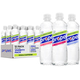 Propel Energy Boost Citrus and Berry Water – Light Refreshing Hydration for Stress-Free Afternoon Wellness, 16.9 fl oz, 12 Pack