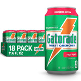 Gatorade Thirst Quencher Variety Pack – Nostalgic Gift Box for 80s 90s 2000s Sports Fans, 18 Count 11.6 oz Cans