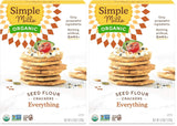 Simple Mills Organic Seed Crackers, Everything – Low-Point Crunch for Weight Watchers Mindful Snacking