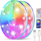 Lumify Smart RGB LED Strip Lights 100FT – Flush-Mount Color Changing Home Accent Lighting with Timer for Living Room, Den, and Stylish Bedroom Makeover