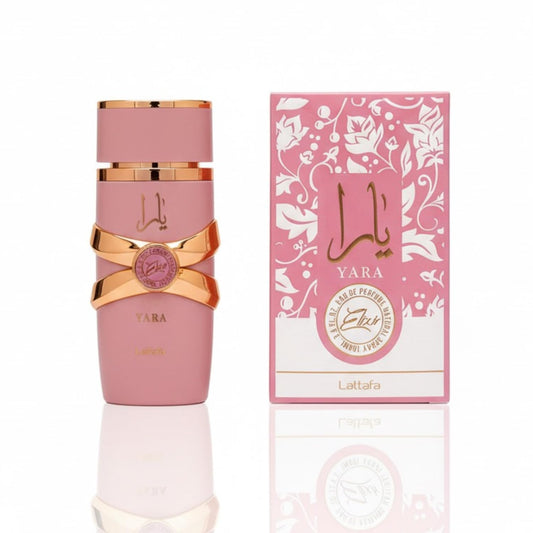 three-layered fragrance profile: strawberry s'mores & black currant top, jasmine & orange flower heart, vanilla-caramel-amber-musk base