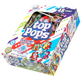 Top Pops Taffy Pops, 48 Pack – High-Volume Assorted Lollipops for Workplace Snack Stations