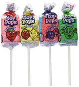 Taffy Pops Assorted Flavors 48ct – Shelf-Stable Wrapped Candy for Parade Routes, Block Parties, and Outdoor Festivals