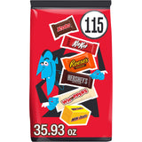 Hersheey's Assorted Chocolate Halloween Candy Bulk, 78.24 oz – Presentation-Ready Variety Bag for Housewarming, Thank-You Gifts, and Holiday Hostess Totes
