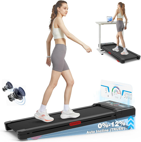 0-12% true 6° auto incline with 9 one-button levels
