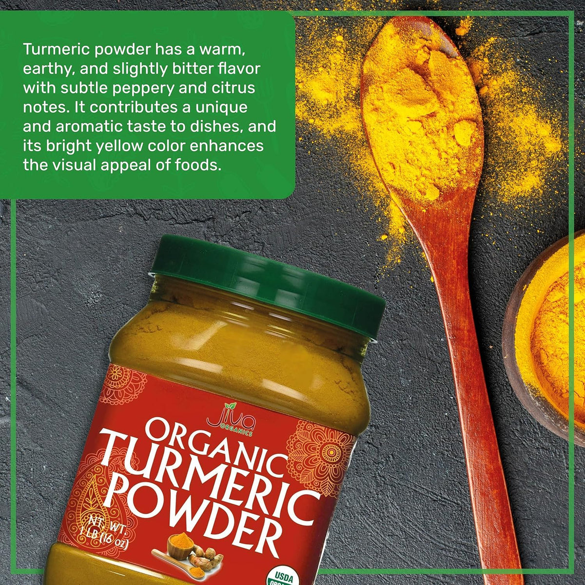 100% raw turmeric powder (curcuma longa) imported from india