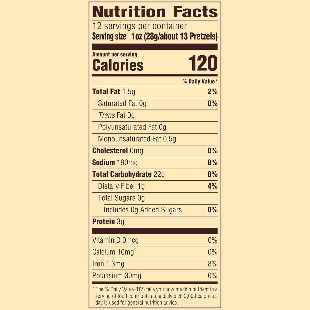 12-ounce resealable-style share bag available in single or 3-pack value size
