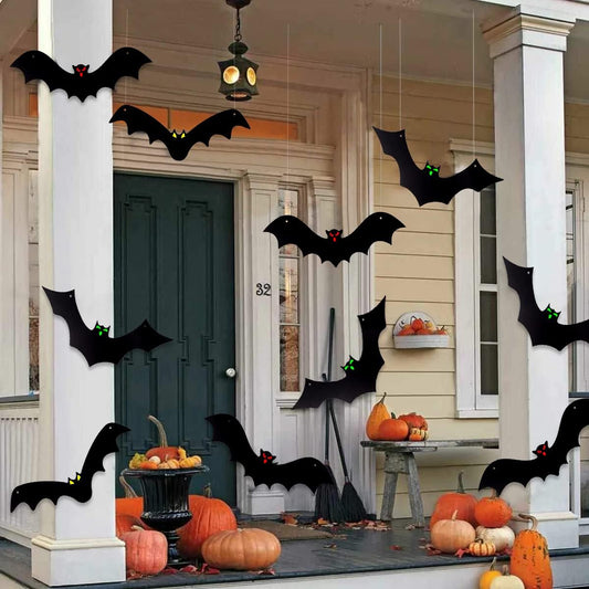 12-piece set containing 3 bat styles (4 of each) for mixed visual display