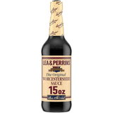Lea & Perrins Original Worcestershire Sauce, 15 fl oz Glass Bottle – Elegant Birthday Gift for Home Cooks and Grill Masters