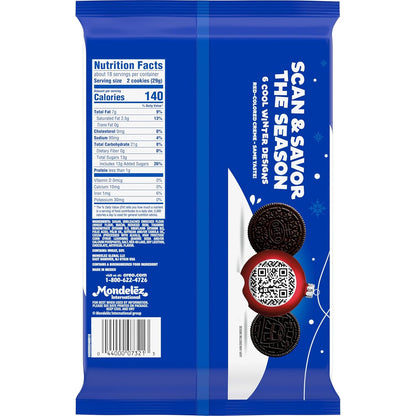 18.71 oz family-size resealable pouch with festive holiday packaging artwork