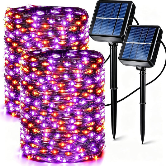 2-pack total of 240 leds (120 per strand) spanning 78.74 feet