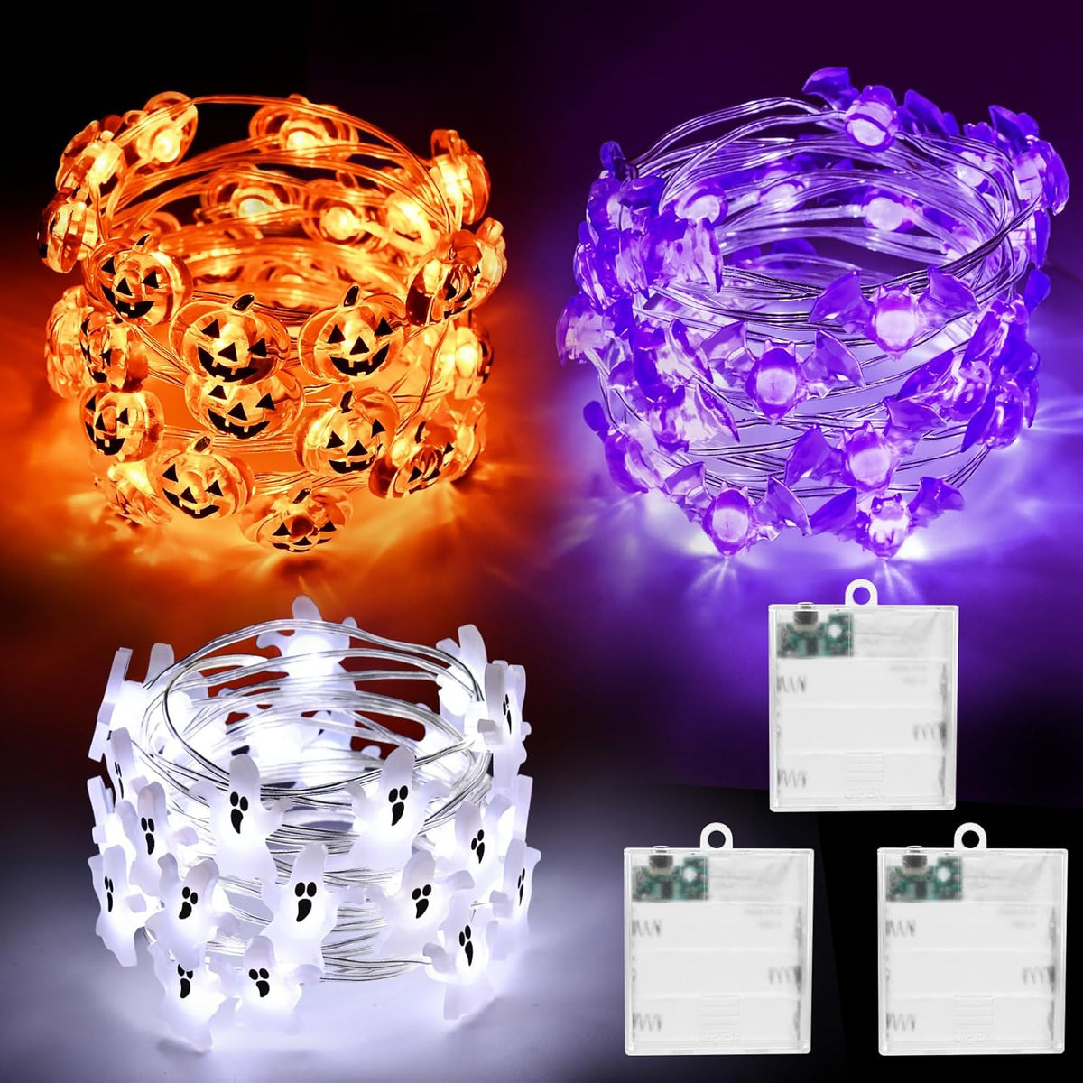 30 led lights across 9.8ft (3m) flexible silver wire