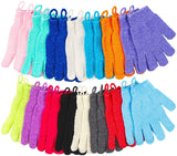 Aisuly Exfoliating Bath Gloves Outdoor Pack – Beach House and Poolside Skin Prep, Durable Scrub Mitts for Open-Air Use