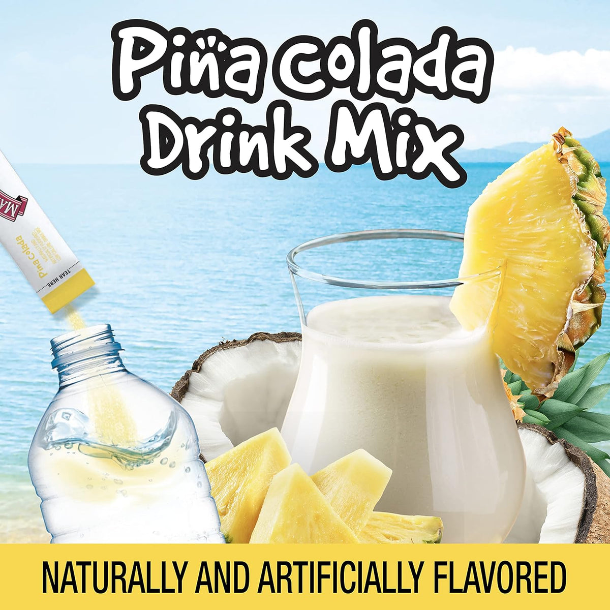 5 calories and 0g protein per serving for low-impact hydration