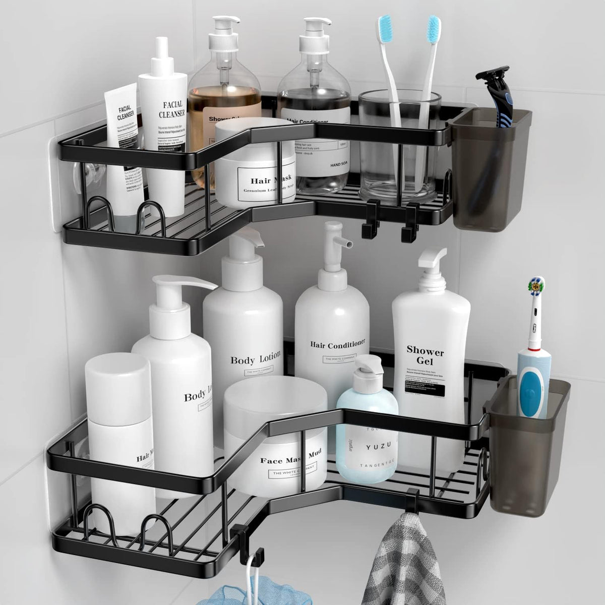 adhesive wall-mount installation requiring no drilling or tools