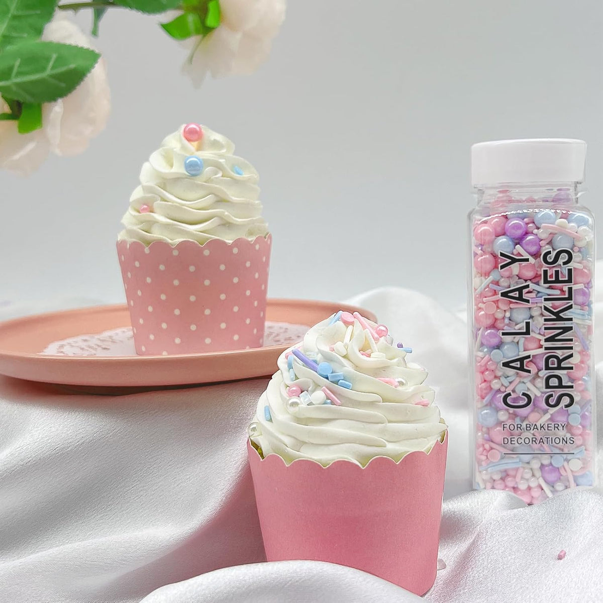 Aesthetic Pastel Sprinkles – Charming Topping for Home Baking and Parties